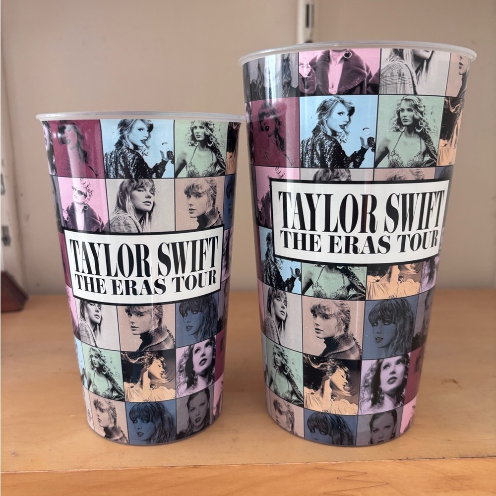 Taylor Swift Multicolor Eras Tour Collage Cups